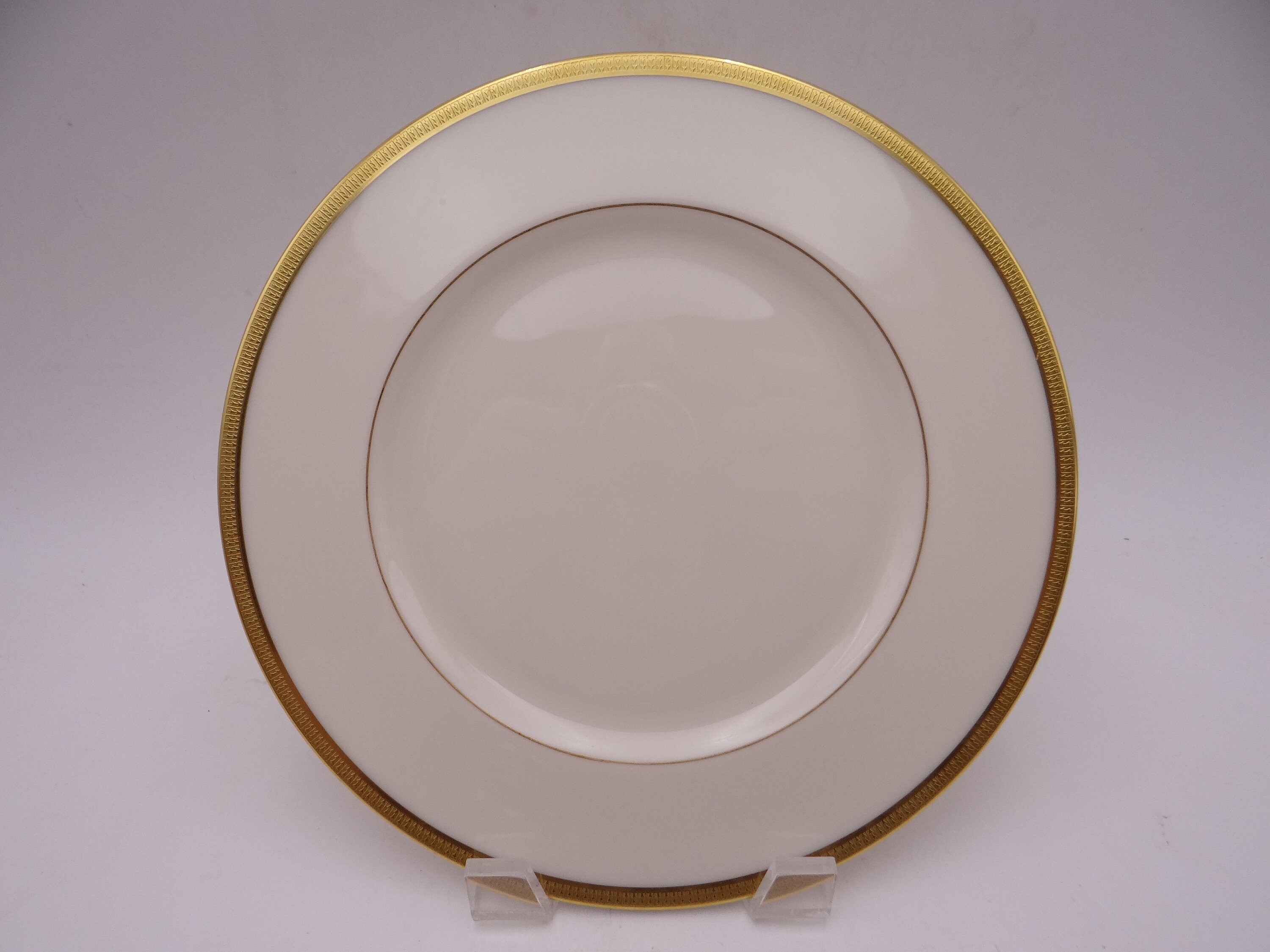 USA製　LENOX TUXEDO 21cmプレート5枚　レノックス　タキシード Lenox, Tuxedo (Gold Backstamp) | Replacements, Ltd.