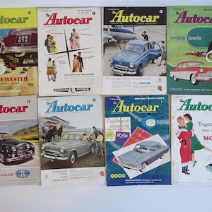 Original 1958 Autocar Motoring Car Magazines - Pick One