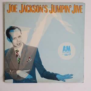 Plays Well 1981 A&M Records Joe Jackson &quot;Jumpin&#39; Jive&quot; LP Vinyl Record Album SP-4871 Jazz Swing
