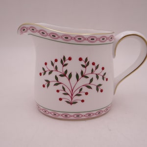 Vintage Royal Crown Derby English Bone China  &quot;Brittany&quot; Creamer Lovely English Creamer