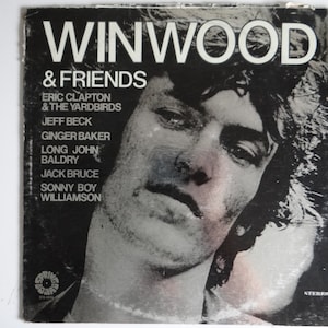 Plays Well First Pressing 1972 Springboard Records Steve Winwood &quot;Winwood & Friends&quot; LP Vinyl Record Album SPB-4040 Classic Rock Blues