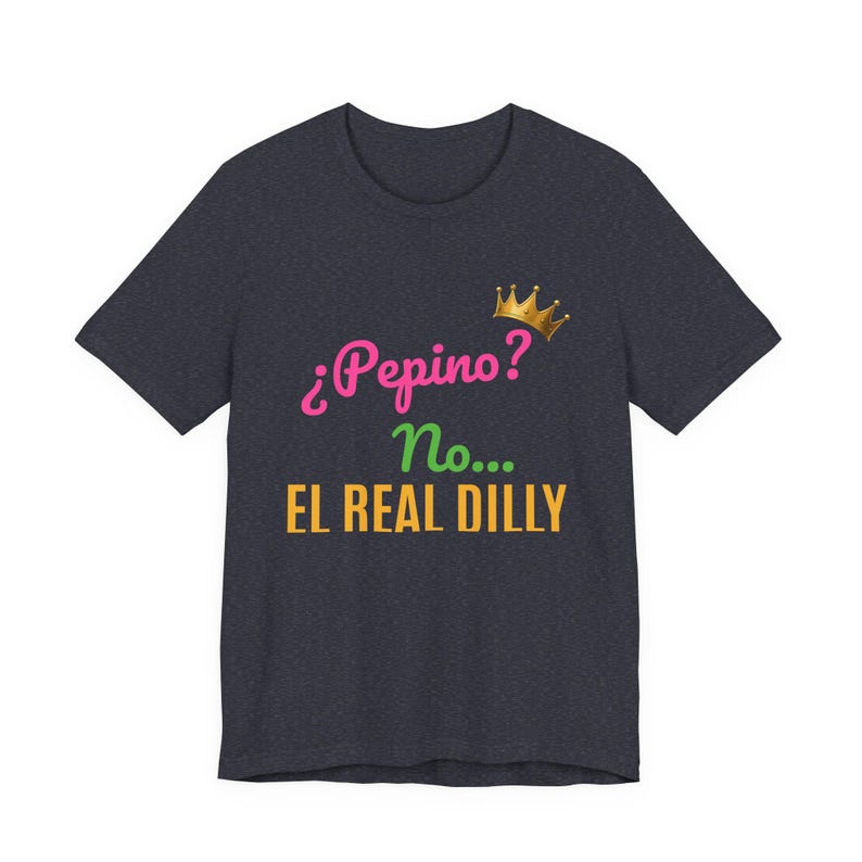 Pepino? Nein... El Real Dilly | Das lustige Gurken-Shirt von The Real Dilly | Unisex-T-Shirt mit Grafik Bild 4