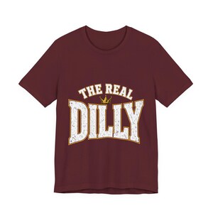 The Real Dilly Varsity Crown | The Real Dilly Funny Pickle Shirt | Unisex Graphic Tee image 6