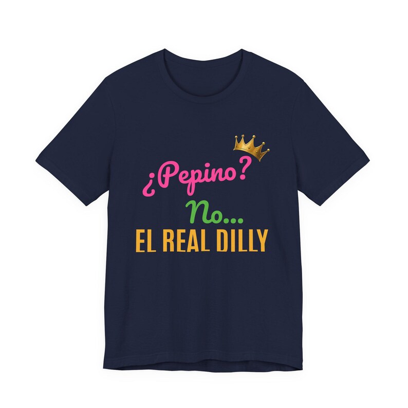 Pepino? Nein... El Real Dilly | Das lustige Gurken-Shirt von The Real Dilly | Unisex-T-Shirt mit Grafik Bild 5