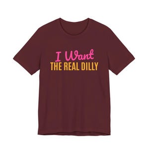 I Want The Real Dilly | The Real Dilly Funny Pickle Shirt | Unisex Graphic Tee image 6