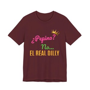 Pepino? Nein... El Real Dilly | Das lustige Gurken-Shirt von The Real Dilly | Unisex-T-Shirt mit Grafik Bild 6