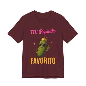 Mi Pepinito Favorito | The Real Dilly Funny Pickle Shirt | Unisex Graphic Tee image 6