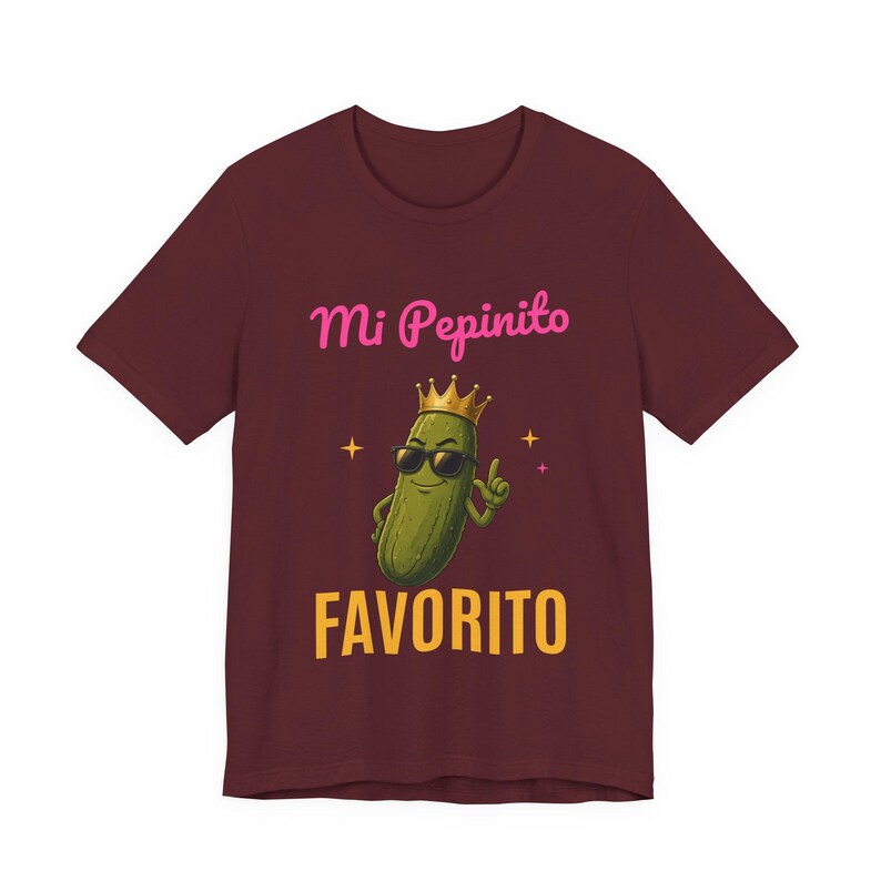Mi Pepinito Favorito | The Real Dilly Funny Pickle Shirt | Unisex Graphic Tee image 6