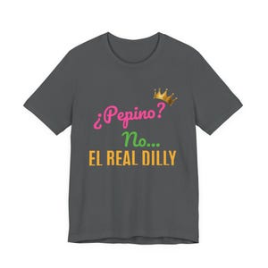 Pepino? Nein... El Real Dilly | Das lustige Gurken-Shirt von The Real Dilly | Unisex-T-Shirt mit Grafik Bild 2