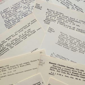 Library Cards