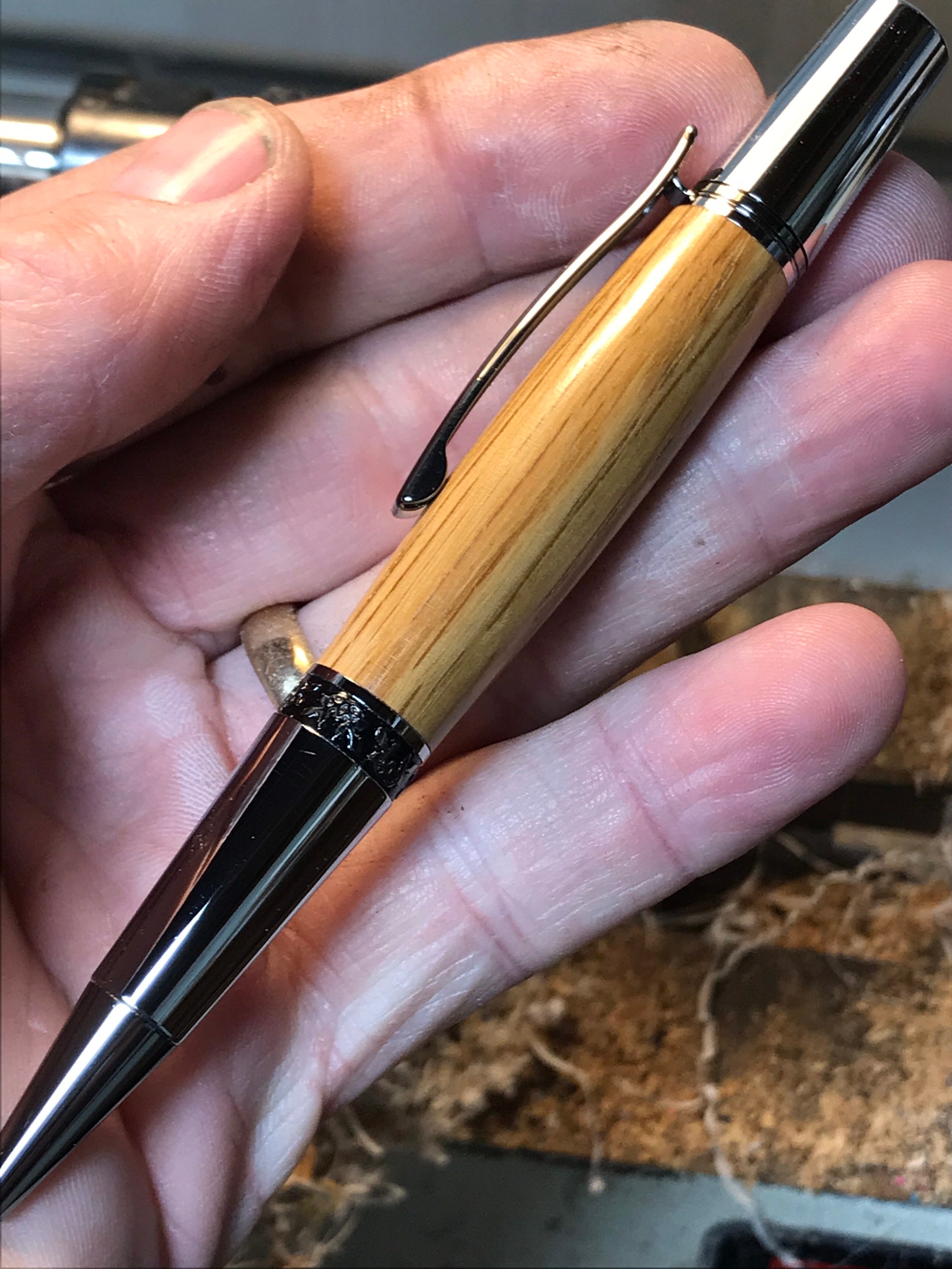 Authentic Jameson Whiskey Barrel Wood Pen W/ COA and Etsy UK