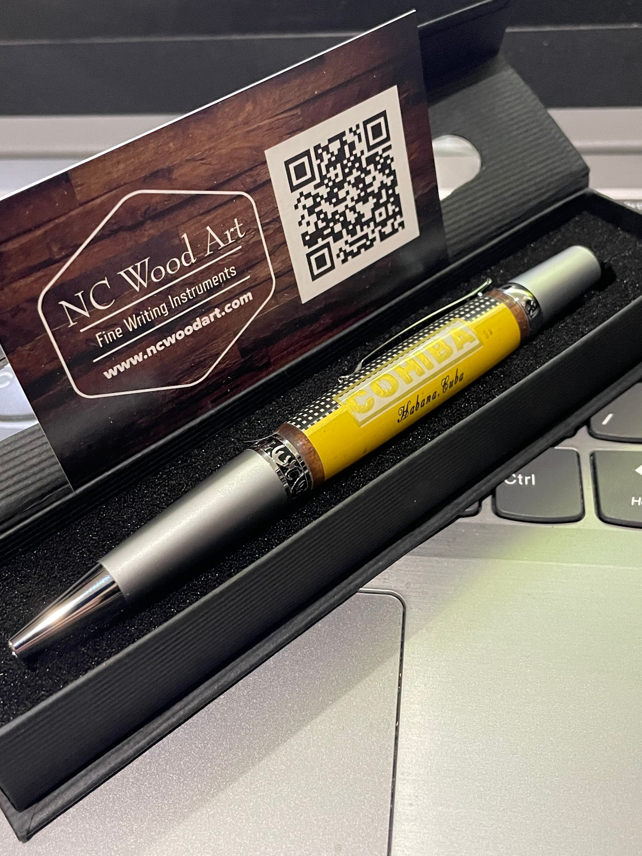 Offrir Un Stylo à Un Homme Signification Authentique étiquette de cigare Cohiba Stylo fabriqué à partir - Etsy France