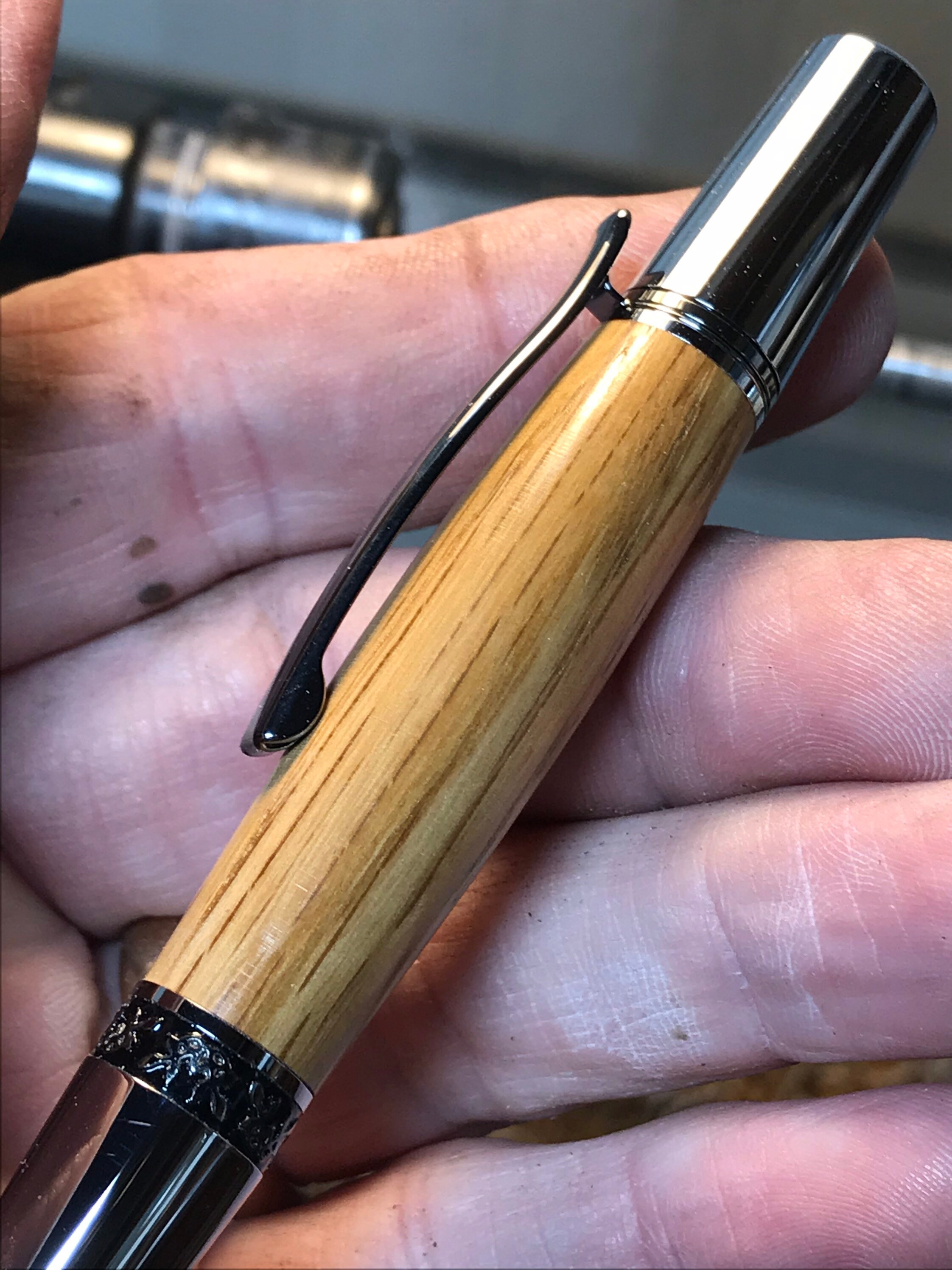 Authentic Jameson Whiskey Barrel Wood Pen W/ COA and Etsy UK