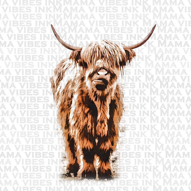 Highland Cow png file Cow Sublimation designs Country PNG | Etsy Highland Cow png file Cow Sublimation designs Country PNG | Etsy
