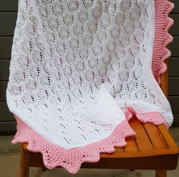 knitted cot blanket