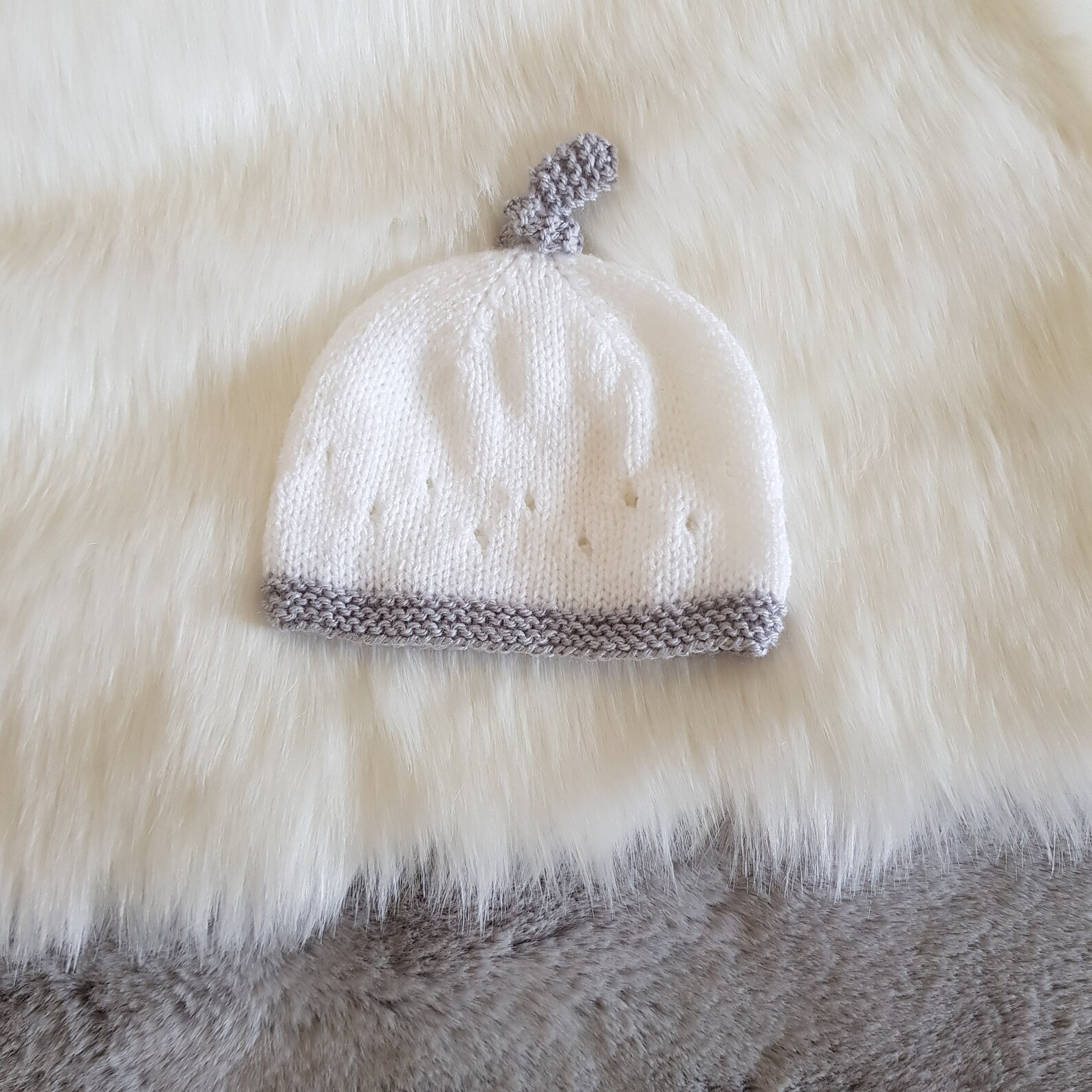 Knitted Baby Blanket Car Seat Moses Basket Size Three Lace Etsy