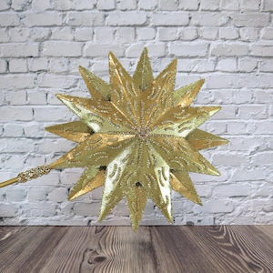 22.5&quot; Gold Starburst Scepter