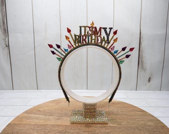 It's My Birthday Halo Headband Crown