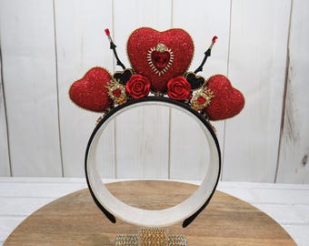 Queen of Hearts Headband