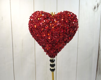 15" Queen of Hearts Scepter