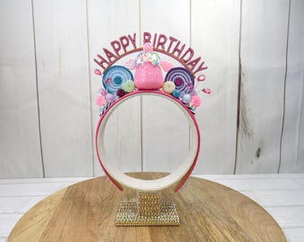 Happy Birthday Sweet Treats Headband