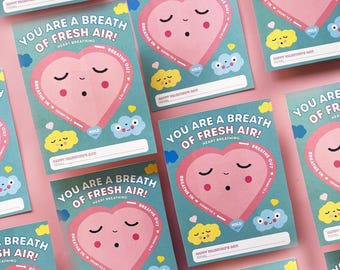 Heart Breathing Valentine for Kids: Relaxing Breathwork