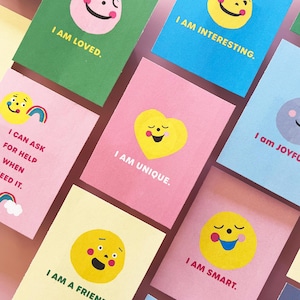 Positive Affirmationen für Kinder / Kinder Affirmationen / Soziale emotionales Lernen druckbare Werkzeuge
