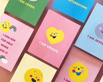 Kids Affirmation Cards: Social Emotional Learning (Printable)