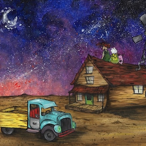 The Middle of Nowhere Print