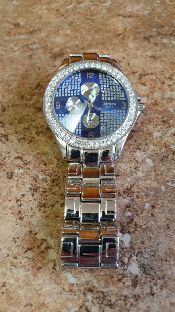 geneva elite mens watch