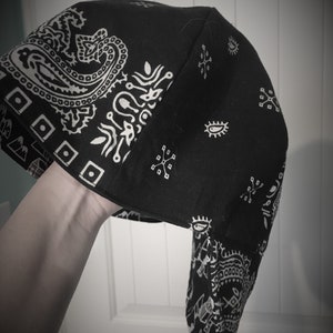 Reversible Welding Cap Pattern - Physical Paper Pattern