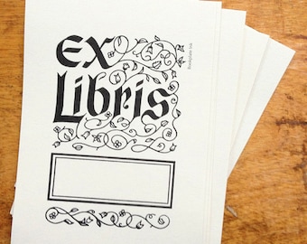 Ex Libris Design Bookplate