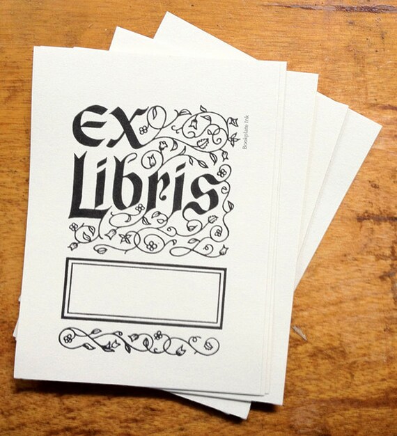 Ex Libris Design Bookplate Etsy Ex Libris Design Bookplate Etsy