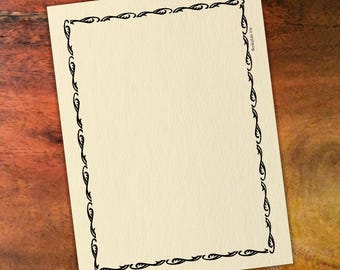 Elegant Border Bookplate