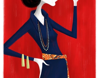 Diana Vreeland, 11x17 print