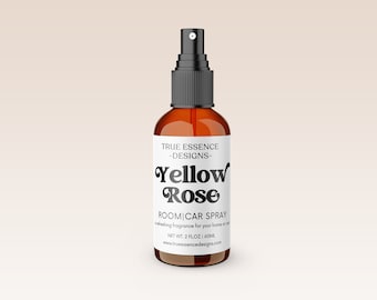Yellow Rose Room | Car Air Freshener Spray 2oz