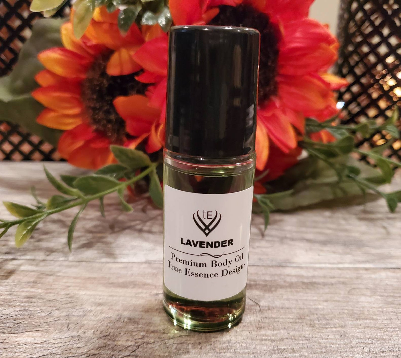 Lavender Premium Body Oil Roll On Unisex Etsy