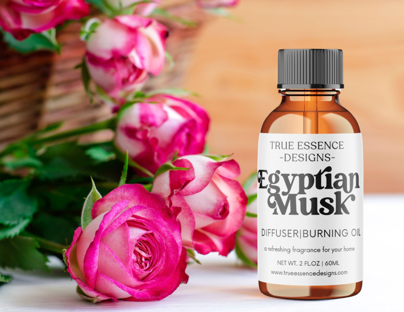 VANILLA MUSK Fragrance Body Oil 1/3, 1/2, or 1 ounce (oz)