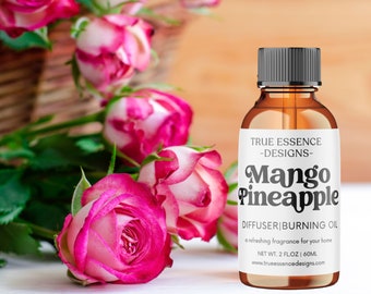 Mango Pineapple Scented Burning Oil ~ Aroma Burning Oil ~ Home Fragrance Burning Oil ~ Diffuser Warmer