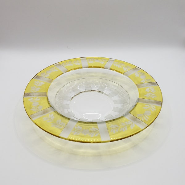 Vintage Cut-to-clear Glass Bowls