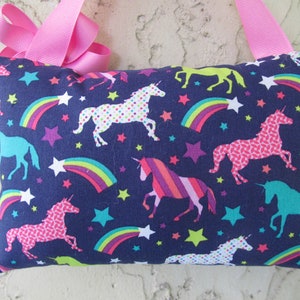 Personalized Tooth Fairy Pillow, Children's Keepsake, Custom Tooth Holder, Kids Gift, Tooth Fairy Gift, Unicorn Tooth Pillow Bild 3