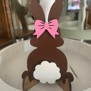 CLEARANCE IS 50%OFF Easter Decor, Easter Tiered Tray Decor, Easter Bunny, Bunny Butt