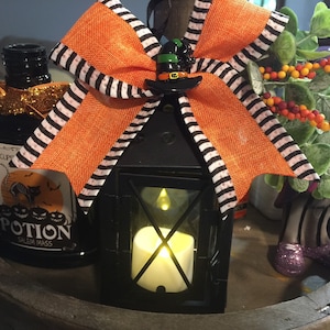 Halloween decor, tiered tray decor,Lanterns, mini lanterns, Halloween lantern, Halloween, witches, trick-or-treat