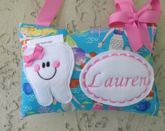 Tooth Fairy Pillow, Pillow for loose tooth, Baby Shower Gift