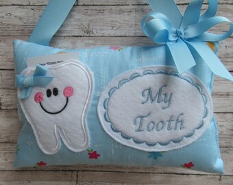 Tooth Fairy Pillow, Pillow for loose tooth, Baby Shower Gift