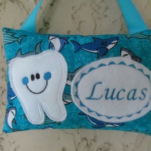 Tooth Fairy Pillow  Pillow for loose tooth  Baby Shower Gift