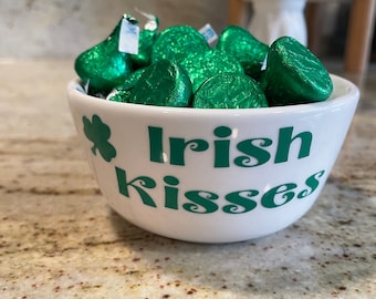 Saint Patricks, candy dish, tiered tray, decorative shelf, luck of the Irish, Irish