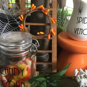 Halloween decor, Halloween tiered tray, Halloween mini pitcher, Halloween kitchen decor