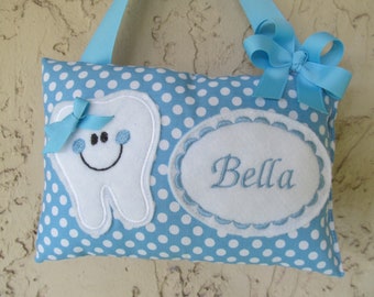 Tooth Fairy Pillow, Pillow for loose tooth, Baby Shower Gift