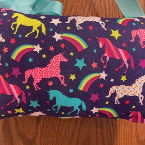 Personalized Tooth Fairy Pillow, Children's Keepsake, Custom Tooth Holder, Kids Gift, Tooth Fairy Gift, Unicorn Tooth Pillow Bild 6